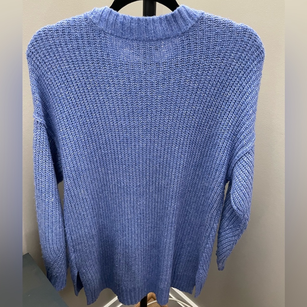 American Eagle Knit Blue Pullover - image 3